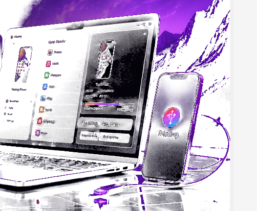 Installer hero graphic with Mac and Windows device silhouettes