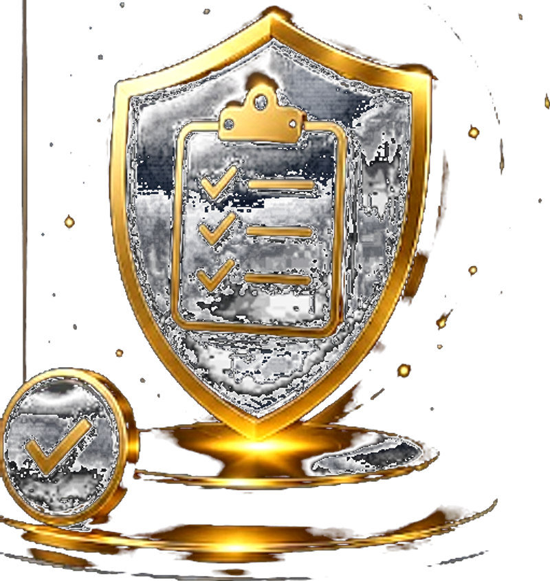 Checklist emblem for recommended backup habits