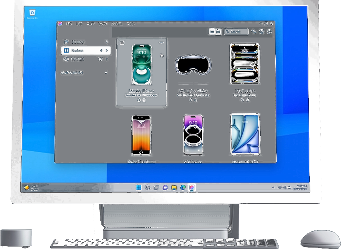 Wi-Fi pairing screen inside the devices dashboard