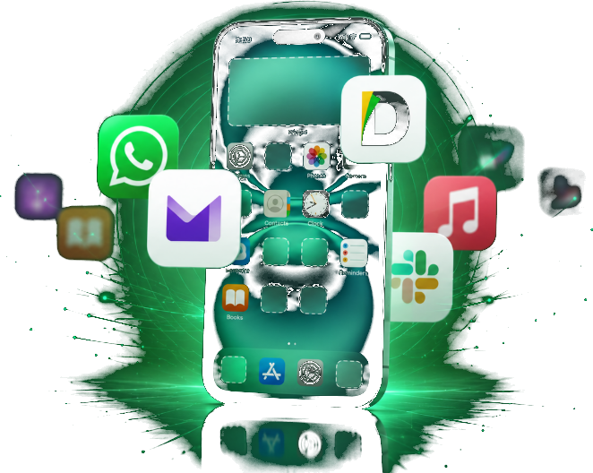 Installed applications listed for backup or reinstall